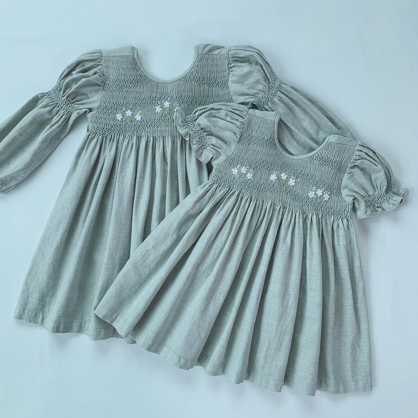 Jardin Grey Dress (short-sleeves)