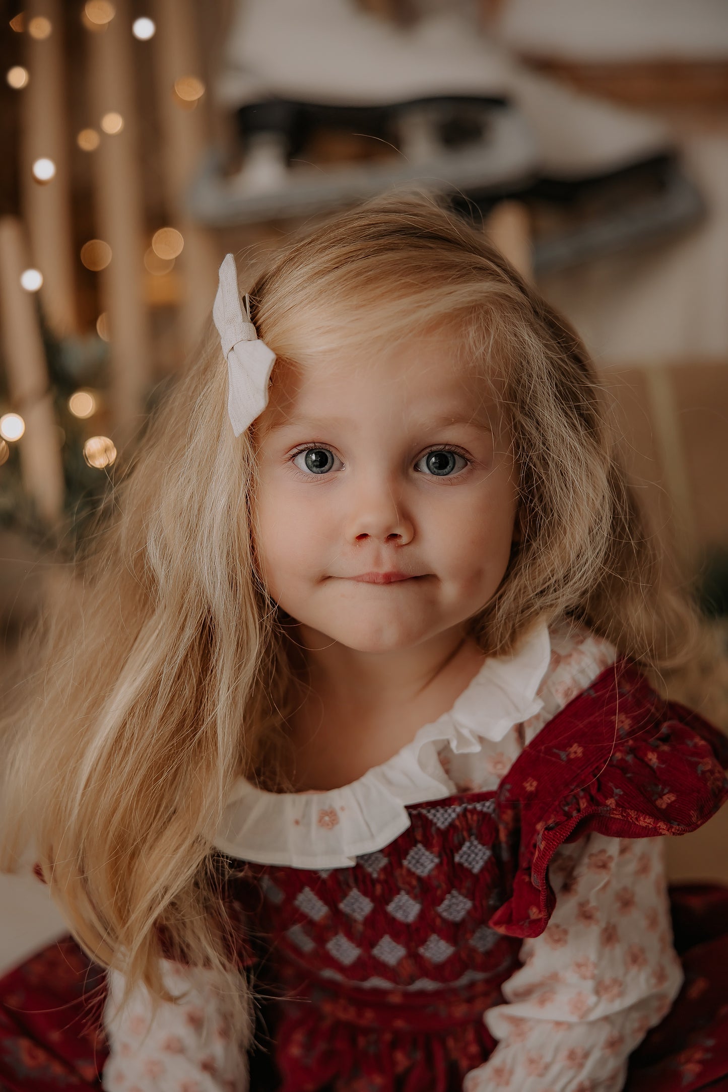 Merlot Pinafore Skirt