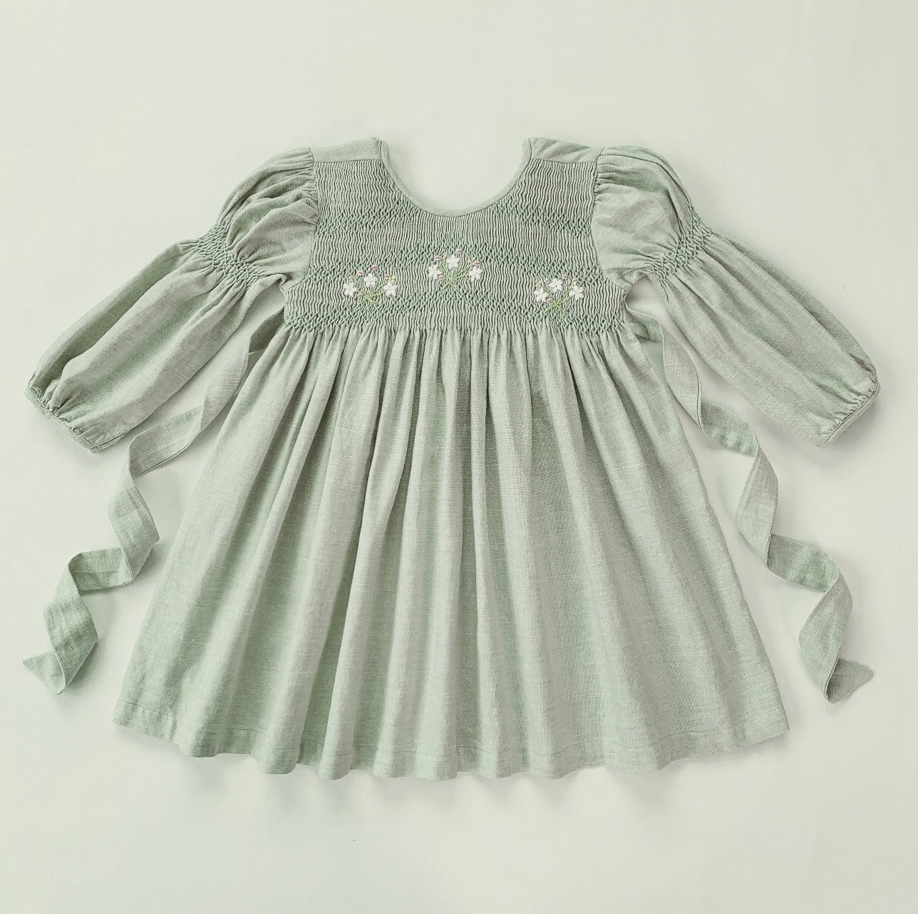 (Jardin Grey Dress (long-sleeves)