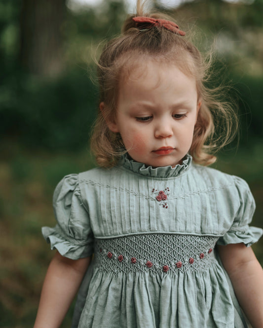 Royal Green Dress