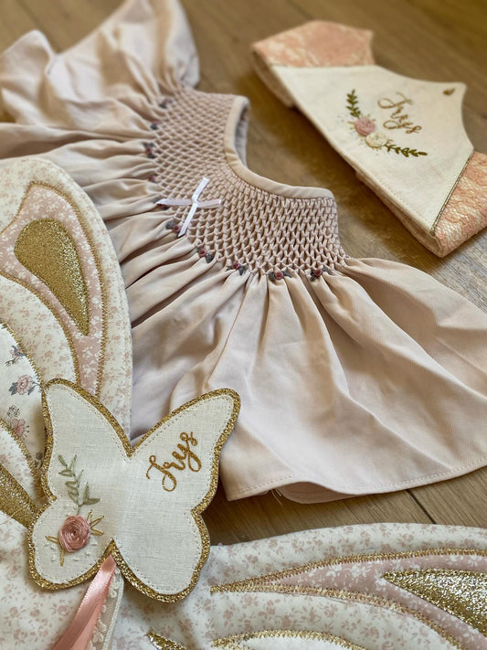 Paris Pink Dress (short-sleeve)