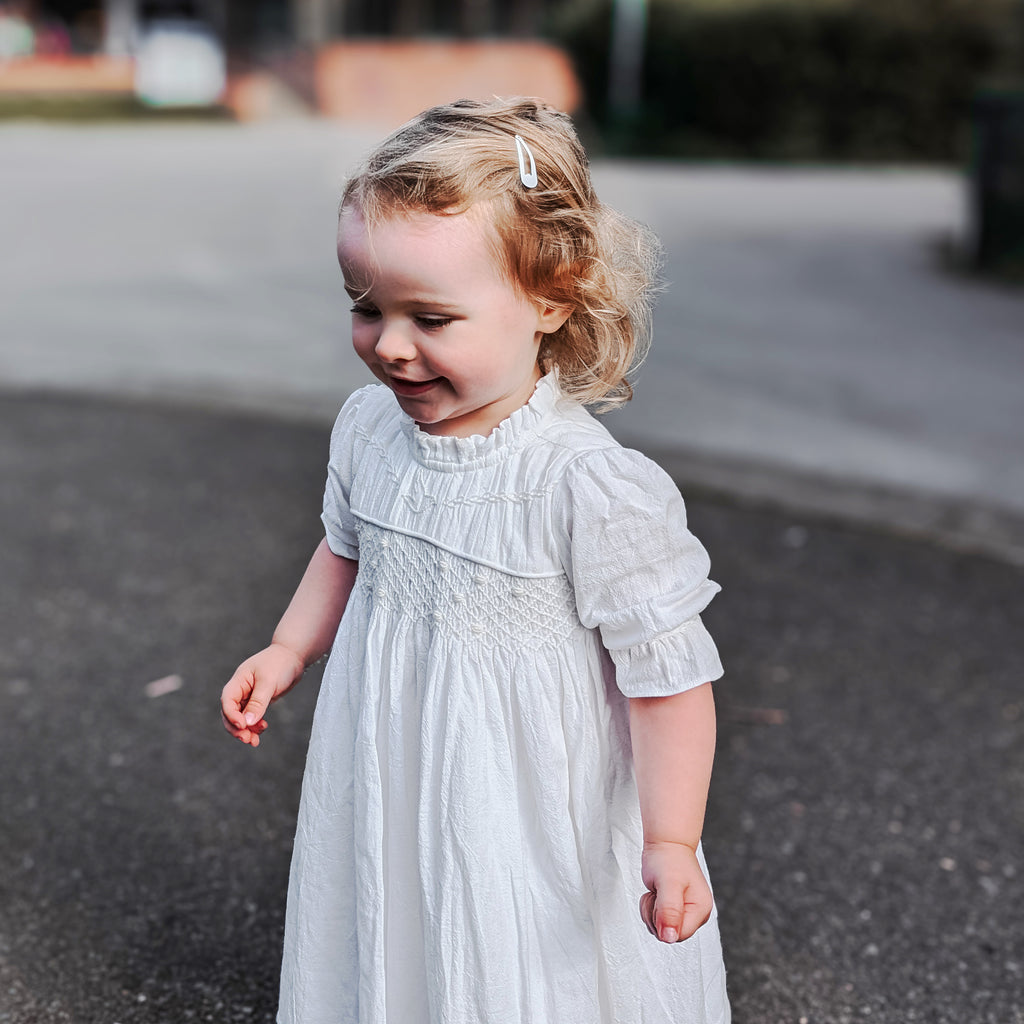 Dove White Dress