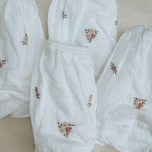 Mia White Bloomers